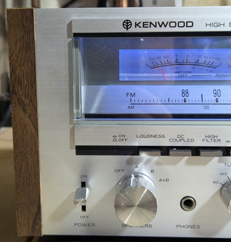 Kenwood KR-7050 High Speed DC Stereo Receiver - Cleaned and Tested gallery