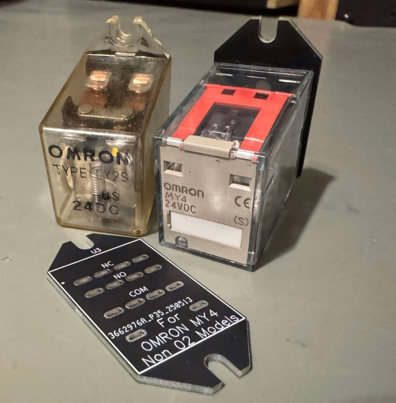 Omron LY2S Relay Adapter PCB for Pioneer SX-1010 SX-1250 SX-1050 & more