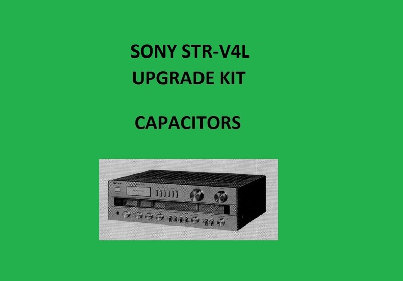 Stereo Receiver SONY STR-V4L Repair KIT - all capacitors