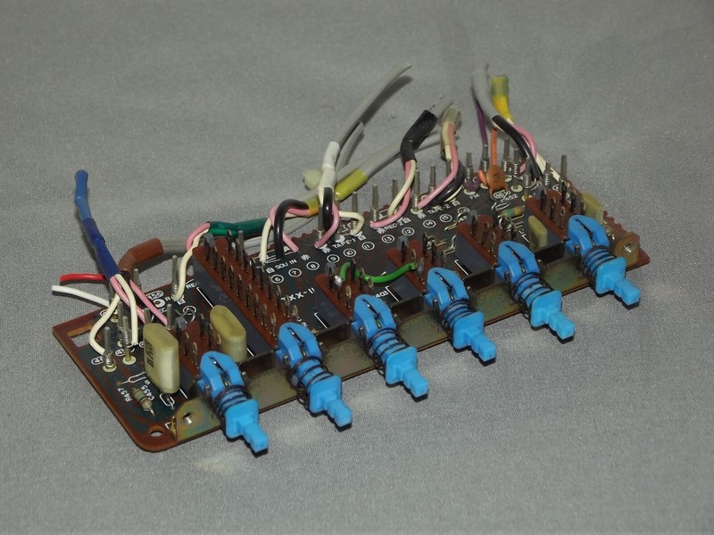 JVC JR-S301 Vintage Receiver Original Switch Board Part E10222-001-3