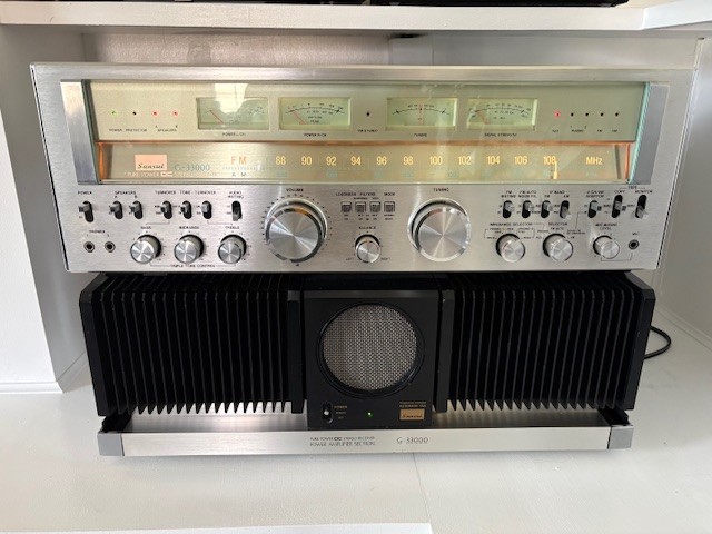 Sansui G-33000, receiver and amplifier gallery