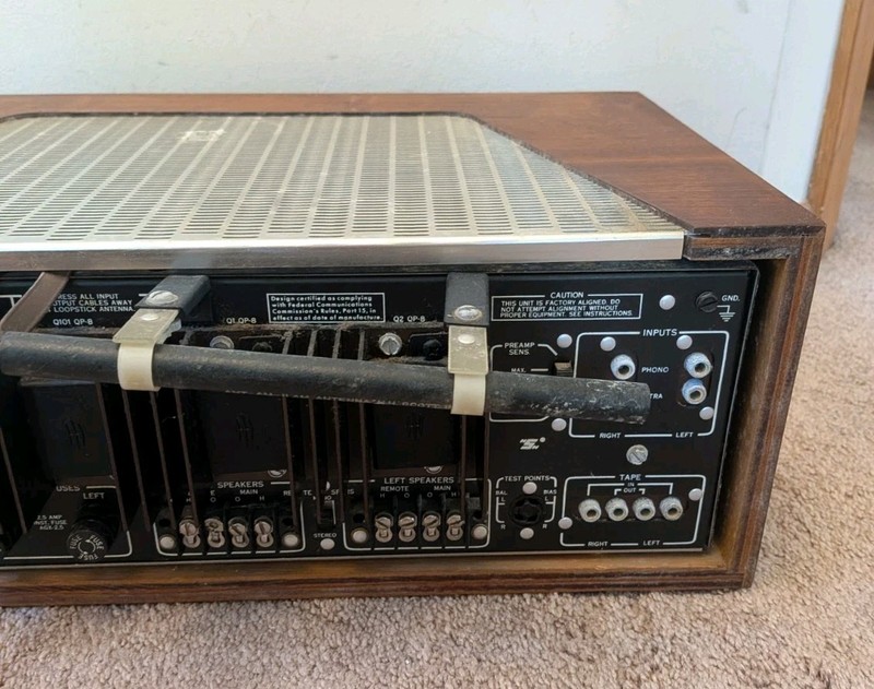 Scott Stereomaster 388-b Stereo Receiver For Parts or Repair gallery