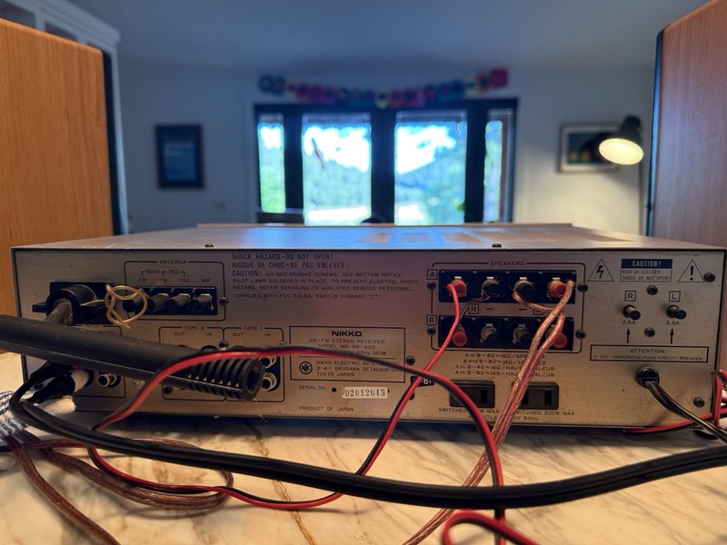 Nikko Japan NR-300 Vintage AM/FM Stereo Receiver In Excellent Condition gallery