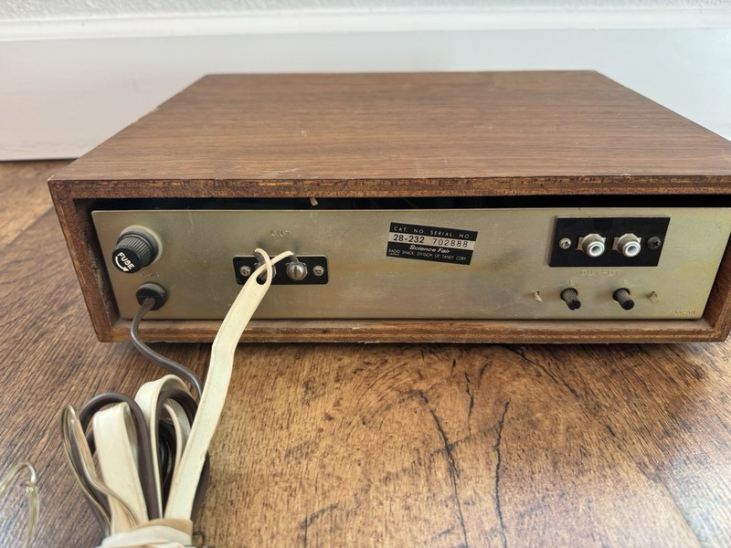 Vintage Solid State Science Fair Radio Shack RK-101 Stereo Tuner Tested gallery