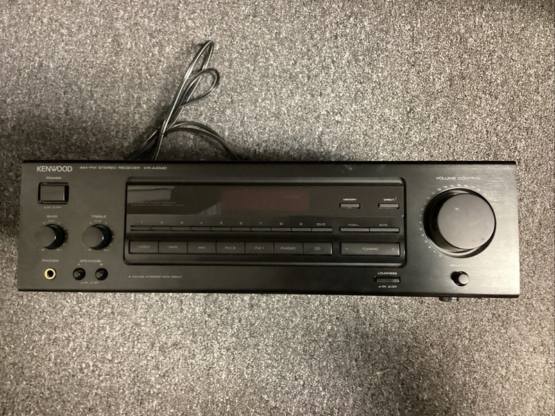 KENWOOD KR‑A4040 AM/FM STEREO RECEIVER