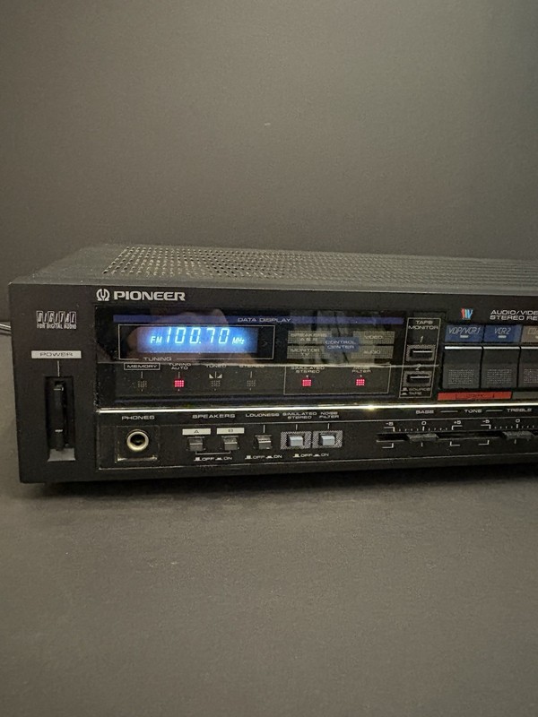 Vintage Pioneer SX-V300 Home Theater Stereo FM Receiver Tested Works Nice gallery