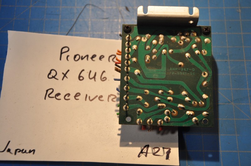 Pioneer QX-646 Receiver Replacement Parts Cir Board Part # ANP-247-0 gallery