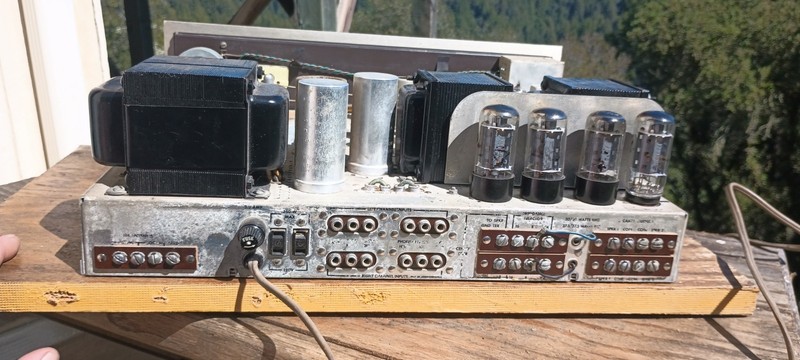 VINTAGE FISHER 500C TUBE RECEIVER, WORKING Condition gallery