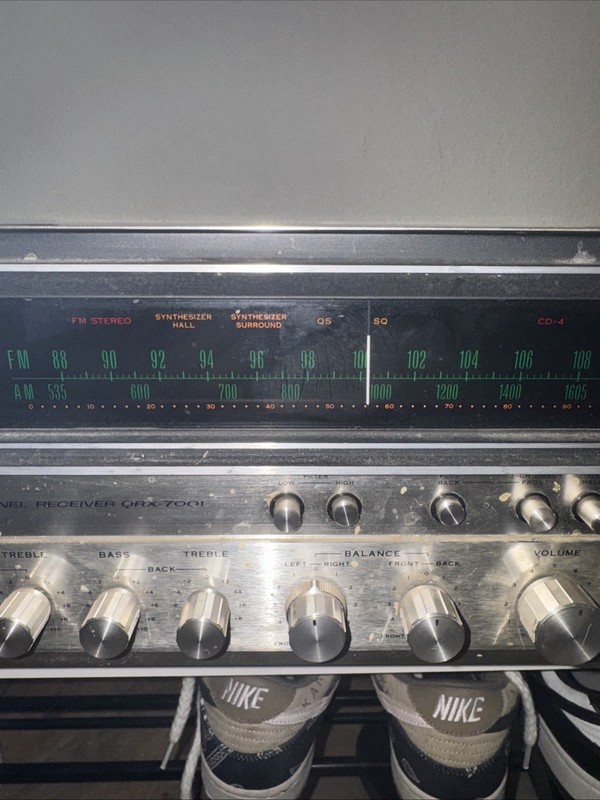 1970'S~SANSUI~MODEL QRX 7001~RECEIVER~SELLING FOR PARTS OR REPAIR gallery