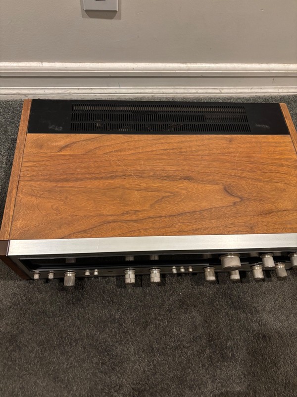 PIONEER QX-646 Vintage Wood Quad 4 Channel Receiver Tested See Video gallery