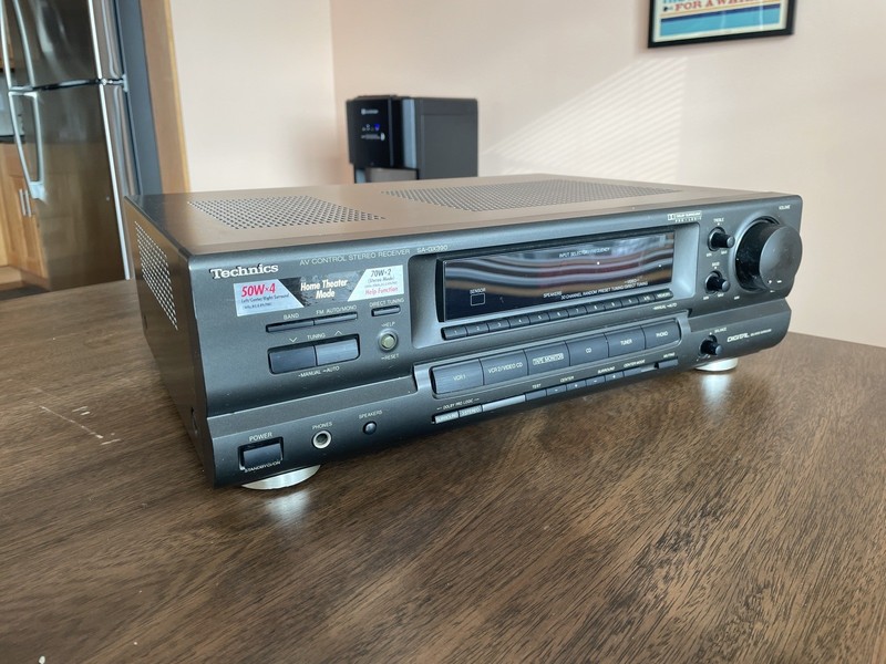 Vintage Technics SA-GX390 Stereo Receiver, Japan No Remote, Working!