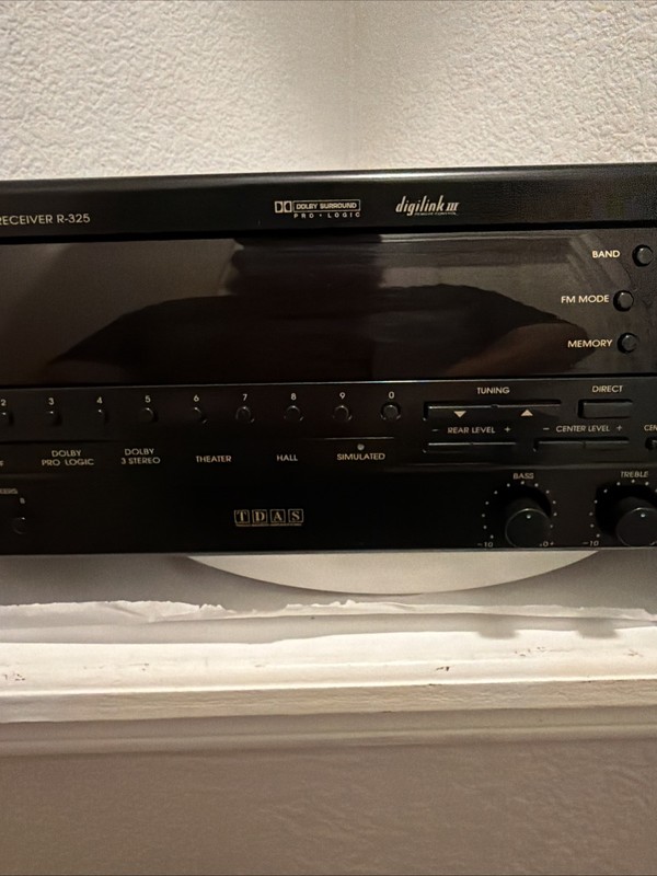 Vintage Sherwood R-325 5.1 Channel Pro Logic Stereo Receiver w Phono. See Video! gallery