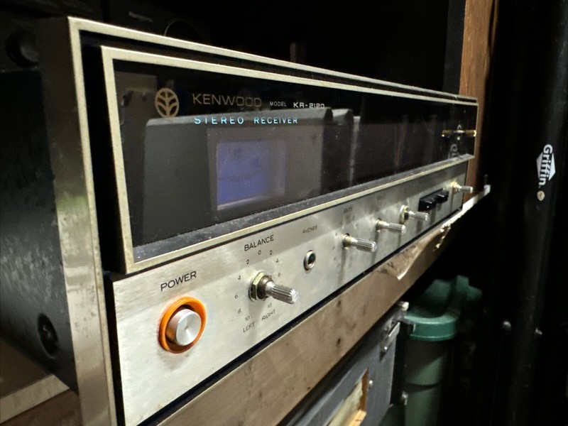 Kenwood KR-2120 Vintage 1970 Stereo Receiver. gallery
