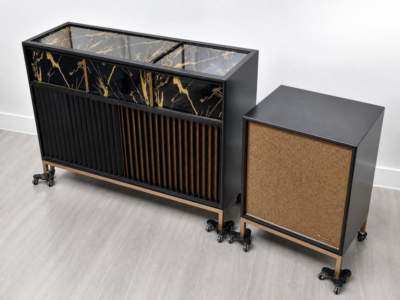 1957 Magnavox Concert Grand Modern - AM/FM - Record Changer - R2R - Ext Speaker