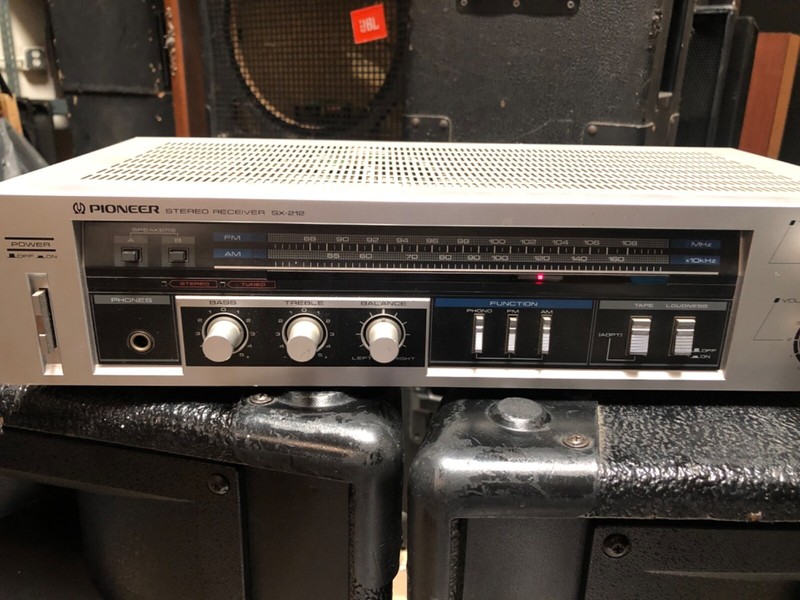 Pioneer SX-212 stereo receiver