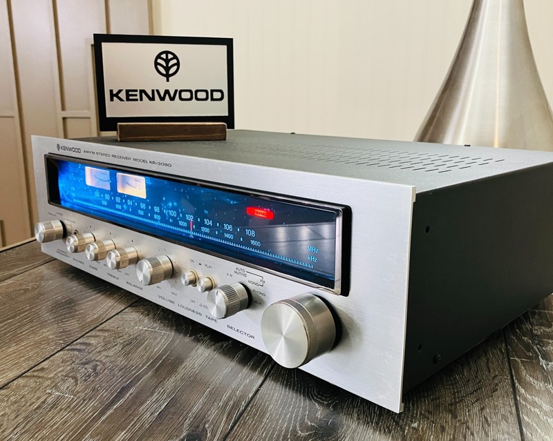 Kenwood KR-3090 AM/FM Stereo Receiver: Tested/Service/Working. New LED's. 26 WPC gallery