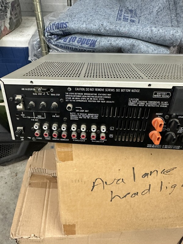 Technics sa-810 quartz synthesizer AM/FM stereo receiver gallery