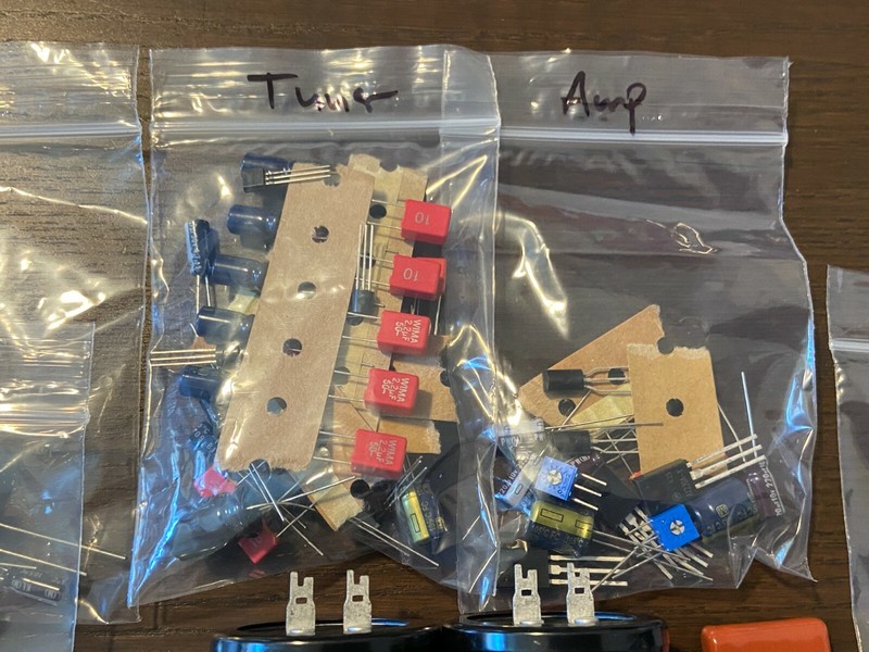 Pioneer SX-750 Complete Rebuild Kit High-Quality Receiver Recap Caps Transistors gallery