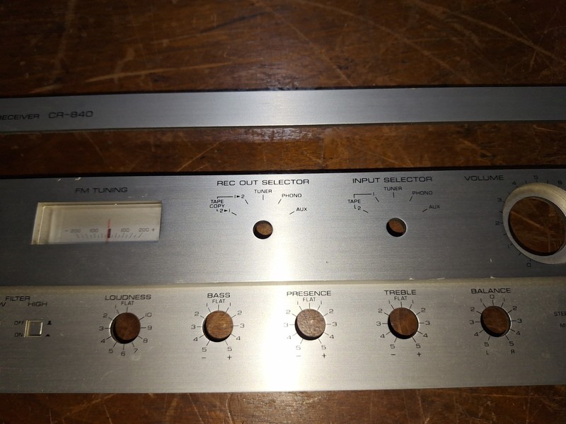 Yamaha CR-840 Faceplate gallery