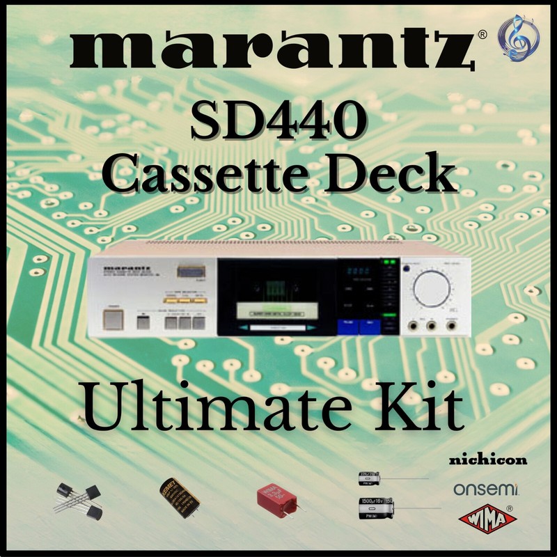 Marantz SD440 Cassette Deck Ultimate Upgrade Kit Genuine Parts Restoration