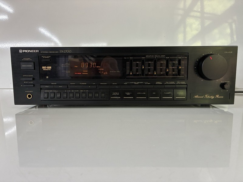 VTG Pioneer SX-2700 65W/ch 8-ohm 20-20KHz Stereo AM/FM Receiver | Tested Working
