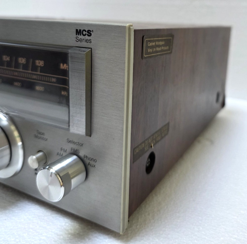 MCS 3225, 27W AM/FM Stereo Receiver, 1970s Vintage Tested & Working, See Video! gallery
