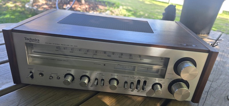 TECHNICS SA-400 STEREO FM-AM STEREO RECEIVER "CLEAN"