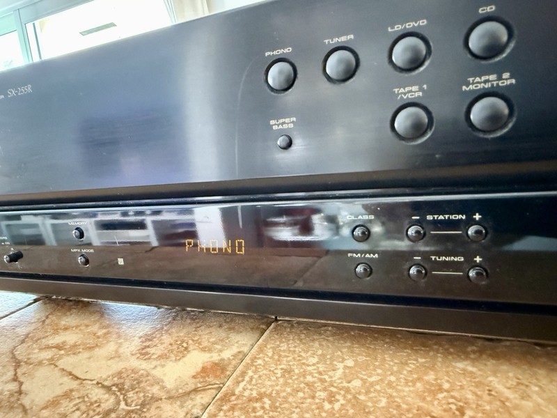 Pioneer SX-255R AM/FM Stereo Receiver Phono Amplifier No Remote Tested Read gallery