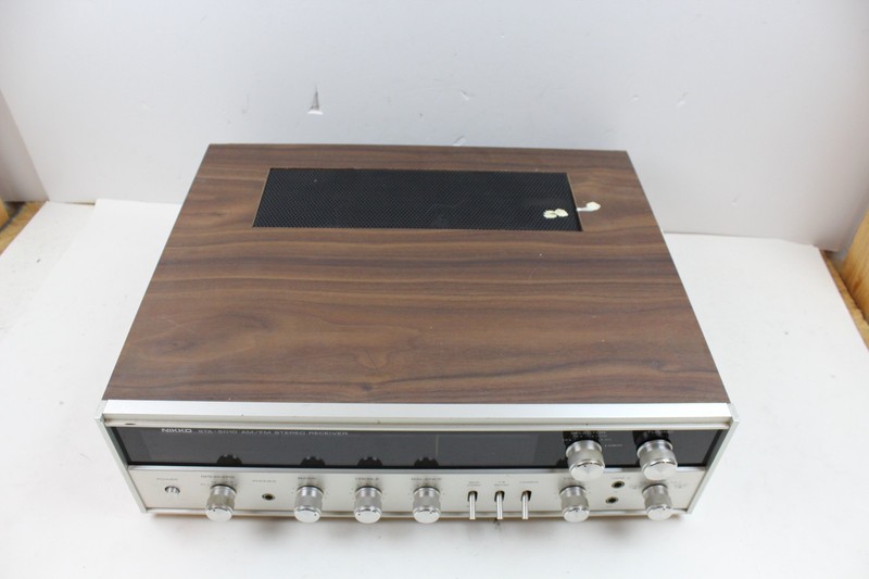 AS IS Nikko STA-5010 AM/FM Stereo Receiver in Wood Cabinet gallery