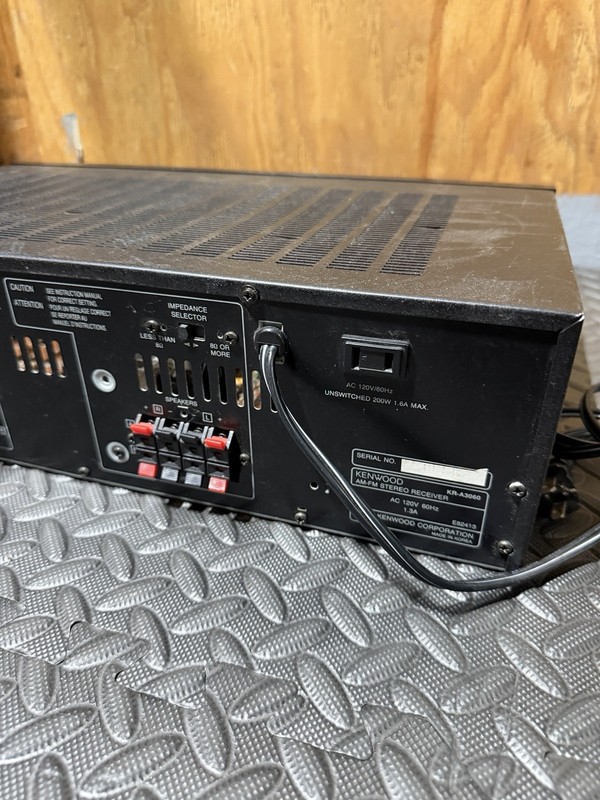 Vintage Kenwood KR-A3060 Stereo Receiver Tested and Working No Remote gallery