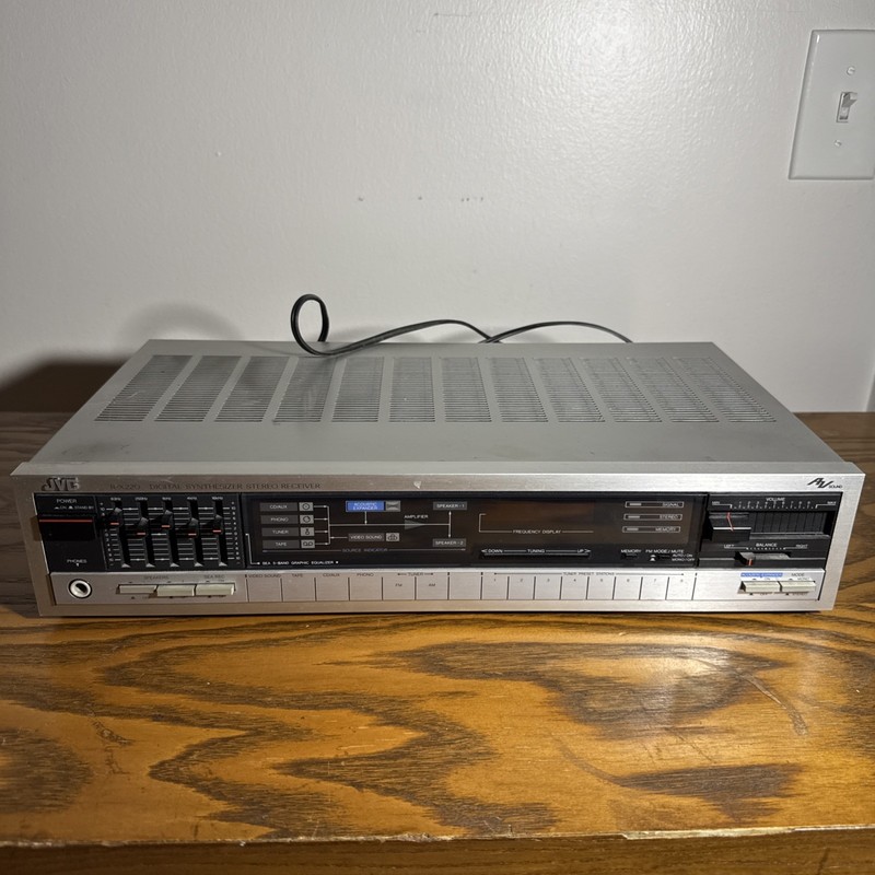 JVC R-X220 Digital Synthesizer Stereo Receiver – TESTED & WORKING!
