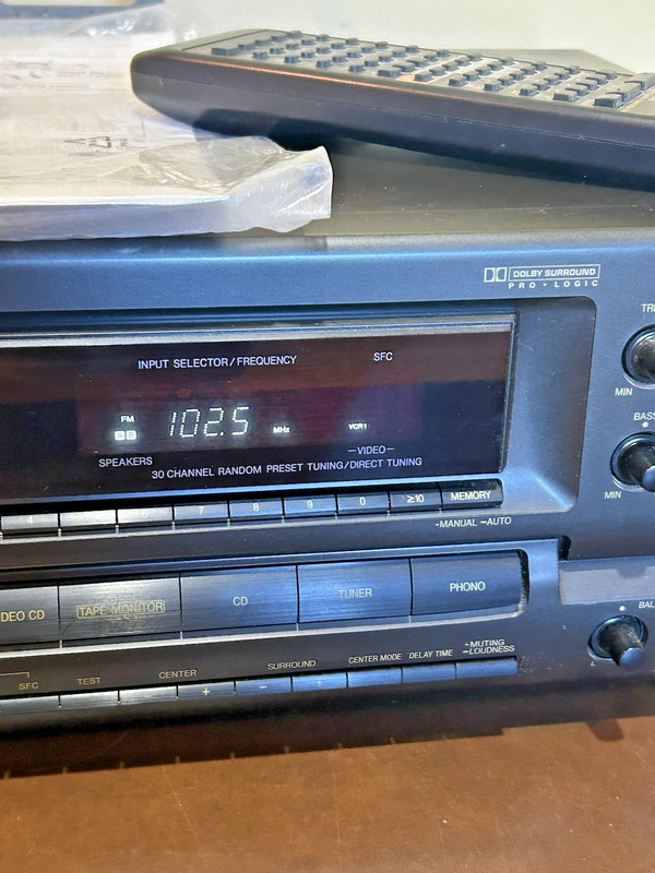 Technics SA-GX690 Stereo Receiver AV Control Dolby Pro Logic Class H+ Remote Jap gallery