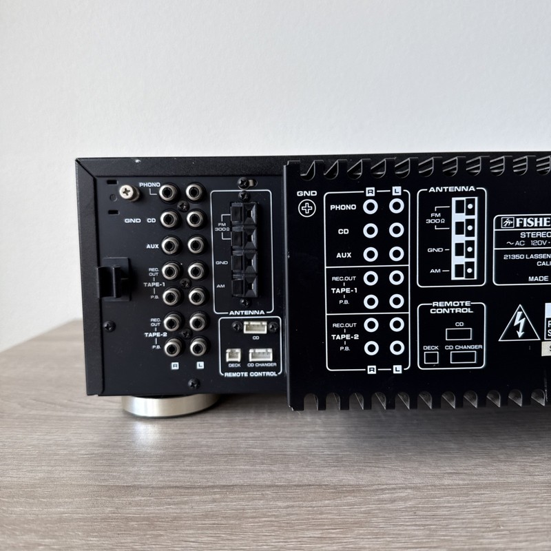 Rare Fisher RS-625 Receiver 120 Watts Per Channel Phono Audiophile Tested Works gallery
