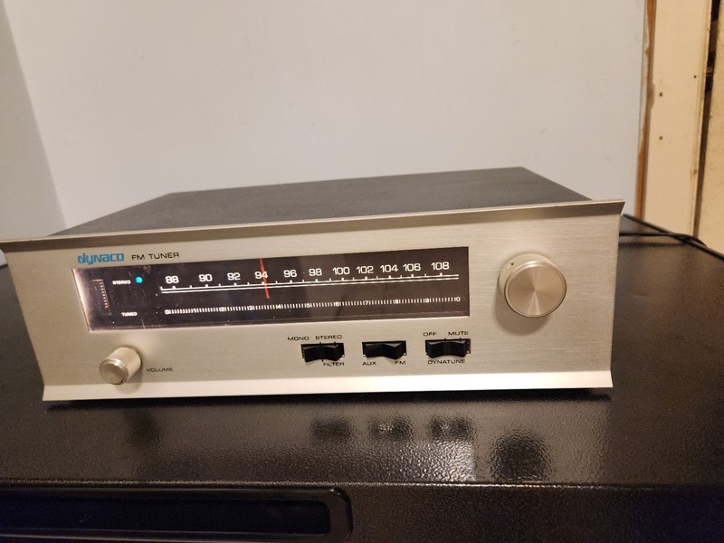 DYNACO Model FM-5 FM MPX Tuner Receiver Works includes manual gallery
