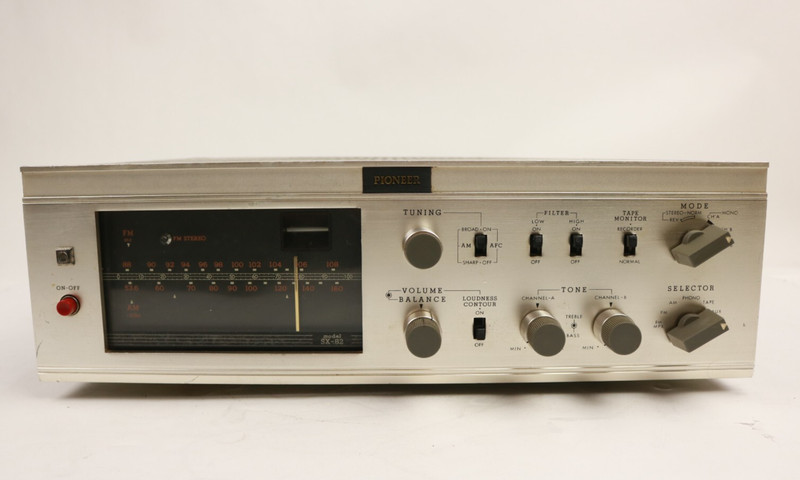 Vintage Rare Tube 60s PIONEER SX-82 Stereo AM FM Receiver AS IS gallery