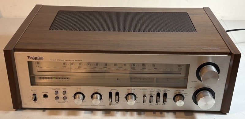 Technics SA-500 FM/AM Stereo Receiver