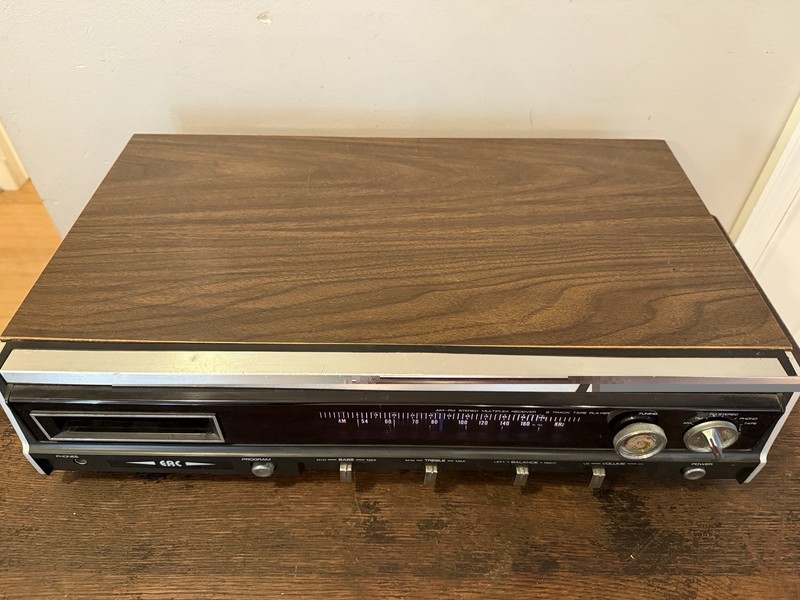 💙Vtg 1970s LLOYD's AM-FM Stereo Multiplex Receiver 8 Track Player- 8340-TESTED gallery