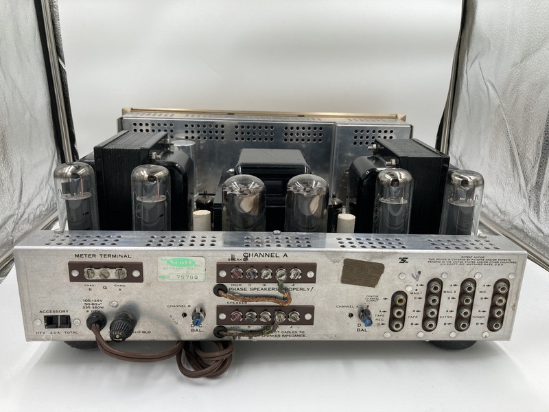 H.H. Scott Type 272 Dual Channel Laboratory Amplifier Integrated Tube Amplifier gallery