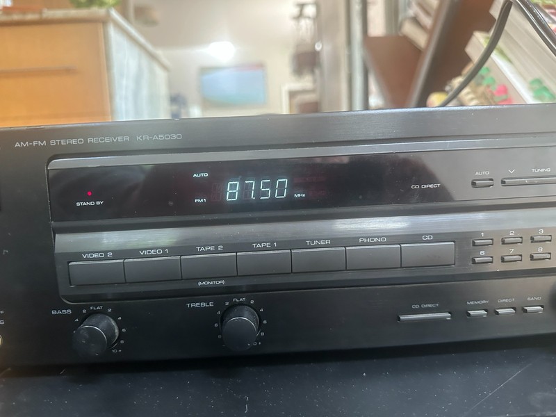 Kenwood KR-5030 AM/FM Stereo Receiver Vintage 60WPC Made in Korea Works gallery