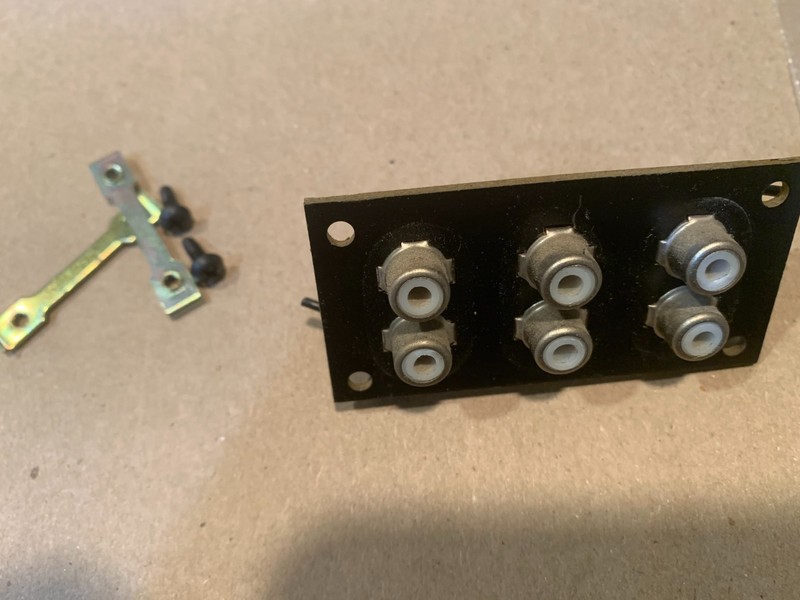 Pioneer SX-9000 Stereo Receiver Parting Out – AUX Tape RCA Jack Assembly