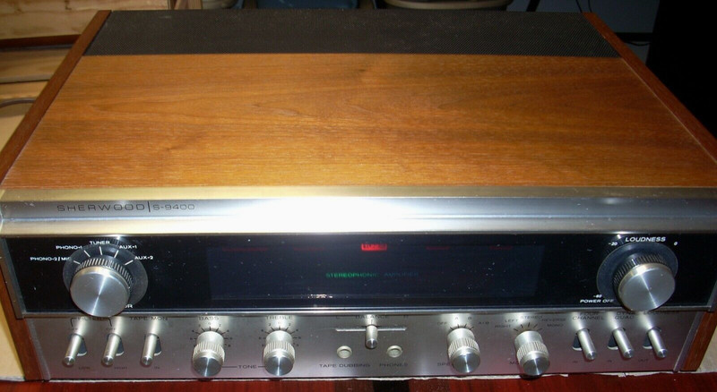 SHERWOOD S-9400 stereo dynaquad amplifier