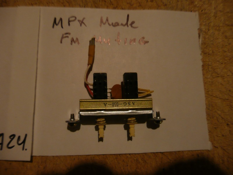 Pioneer QX-949 Receiver Replacement Rear MPX Mode FM Muting Switch # ASG-050-A gallery