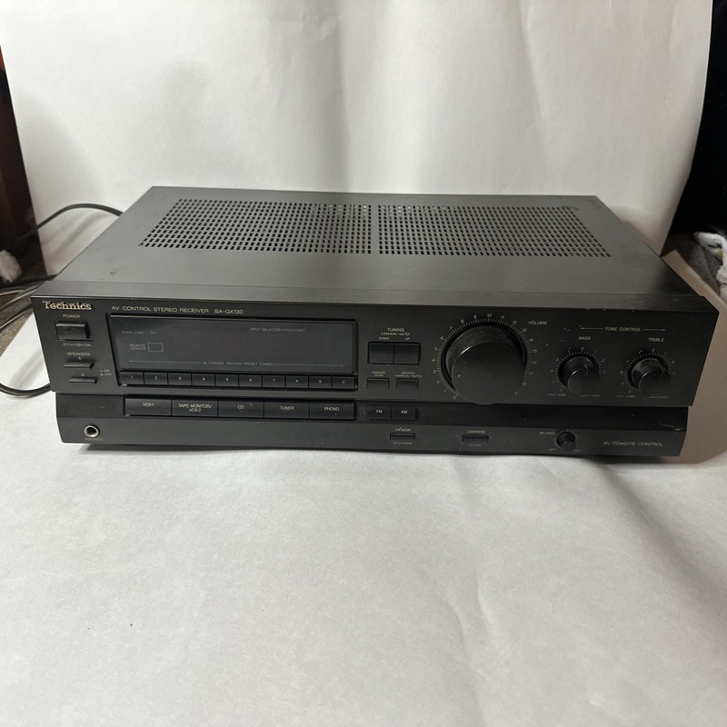 VTG Technics SA-GX130 Receiver Tested & Working Clean Phono