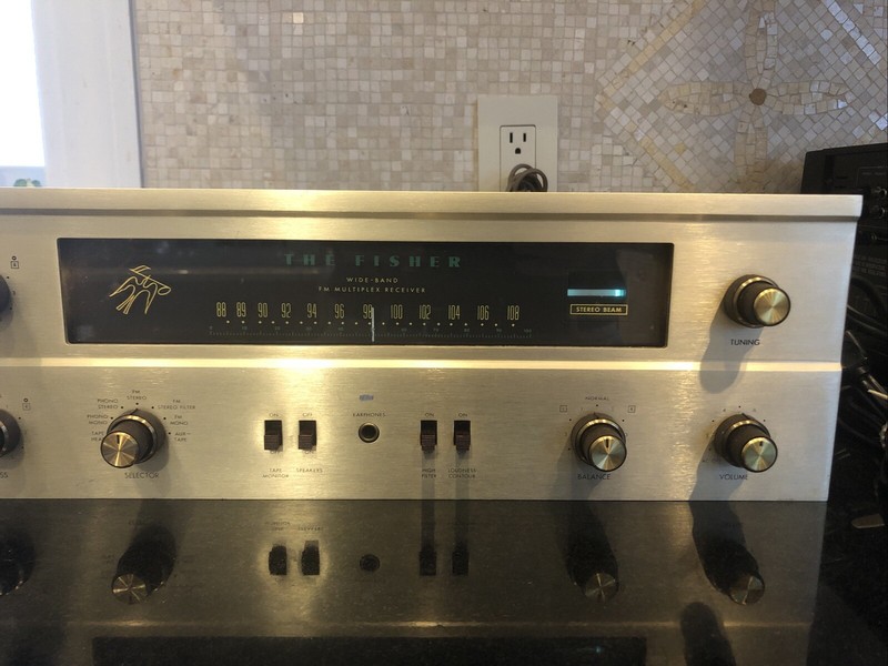 FISHER 400 FM Multiplex Tube Receiver Amplifier Perfect Working Condition #37648 gallery