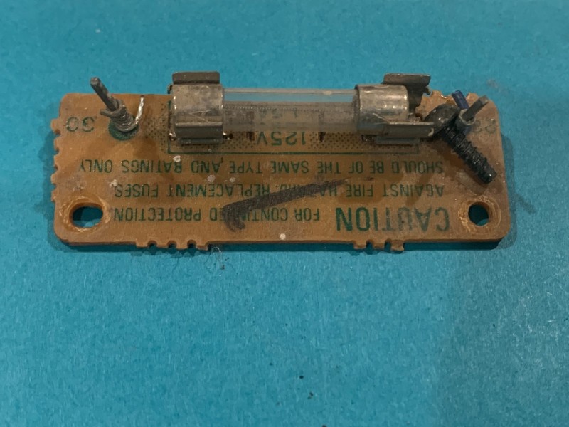 Pioneer SX-590 Stereo Receiver Parting Out – Fuse Board