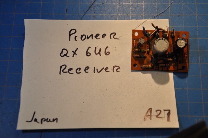 Pioneer QX-646 Receiver Replacement Parts Cir Board Part # ANP-249-0
