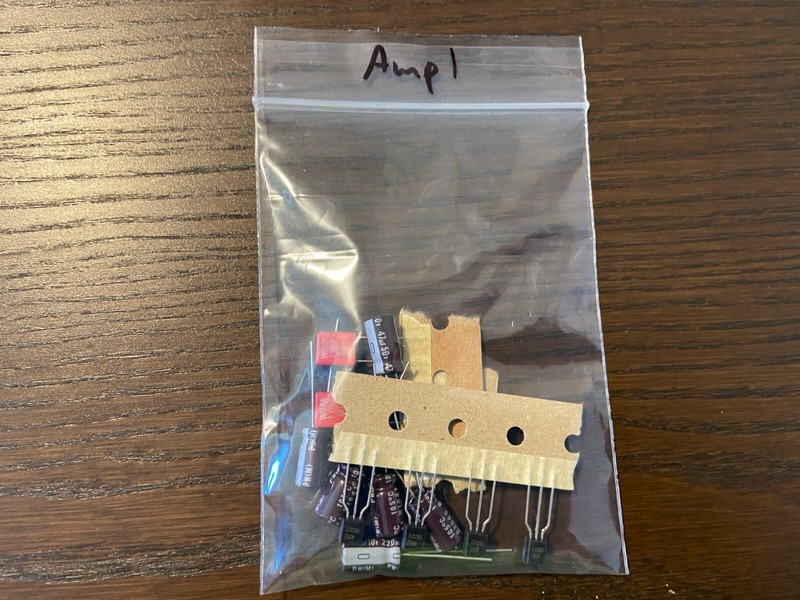 Pioneer SX-650 Complete Rebuild Kit High-Quality Receiver Recap Caps Transistors gallery