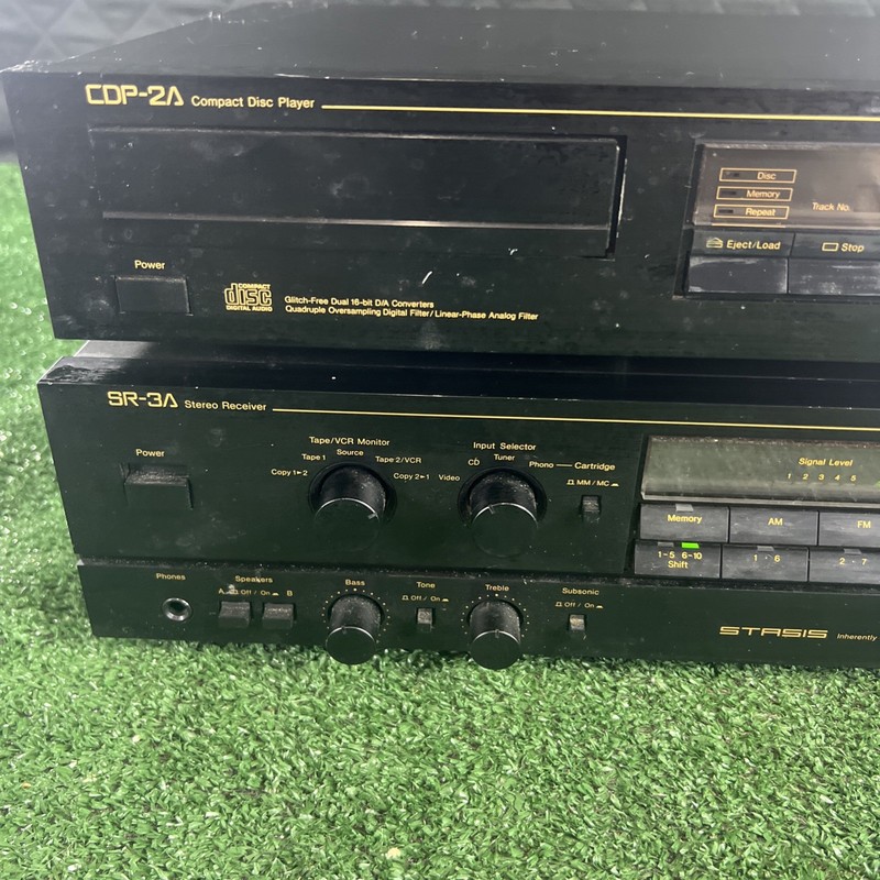 Vintage 80’s Nakamichi Stereo Receiver & CD Player Bundle SR-3A & OMS-2A Tested gallery