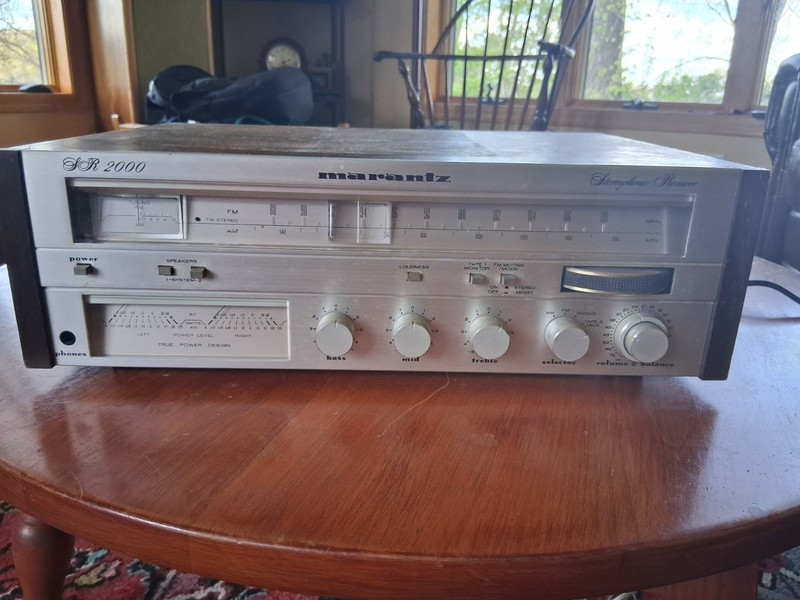 Marantz SR 2000 Stereophonic Stereo Receiver Amplifier. Watch Video