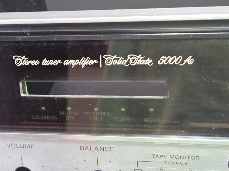 Sansui 5000A Faceplate FAST SHIP!💨✅ gallery